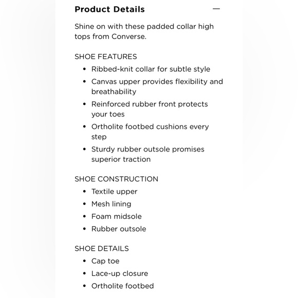 Converse Silver, Size 7 Party sneakers! - Picture 2 of 8